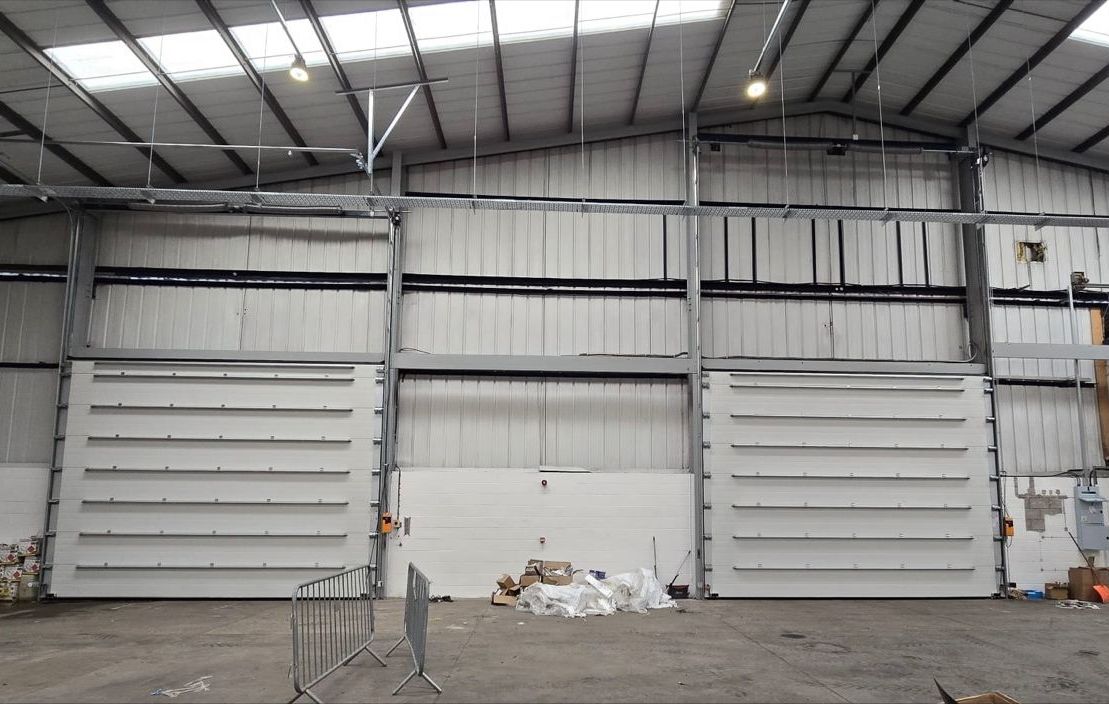 NextGen installed Insulated Sectional Overhead Doors In Gateshead, Tyne and Wear, United Kingdom.
