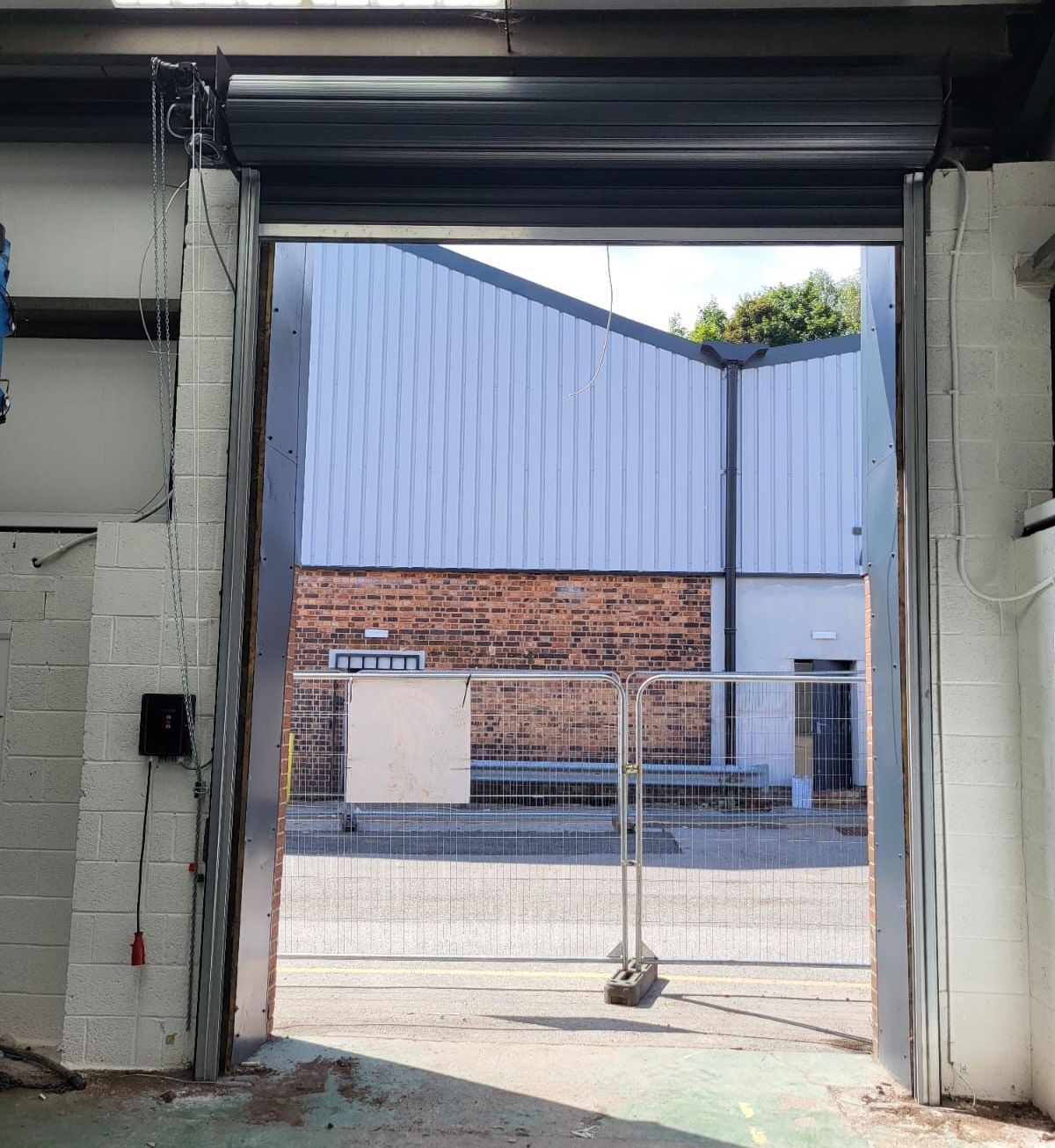 We recently completed the installation of 11 high-quality insulated roller shutters - Stoke, UK