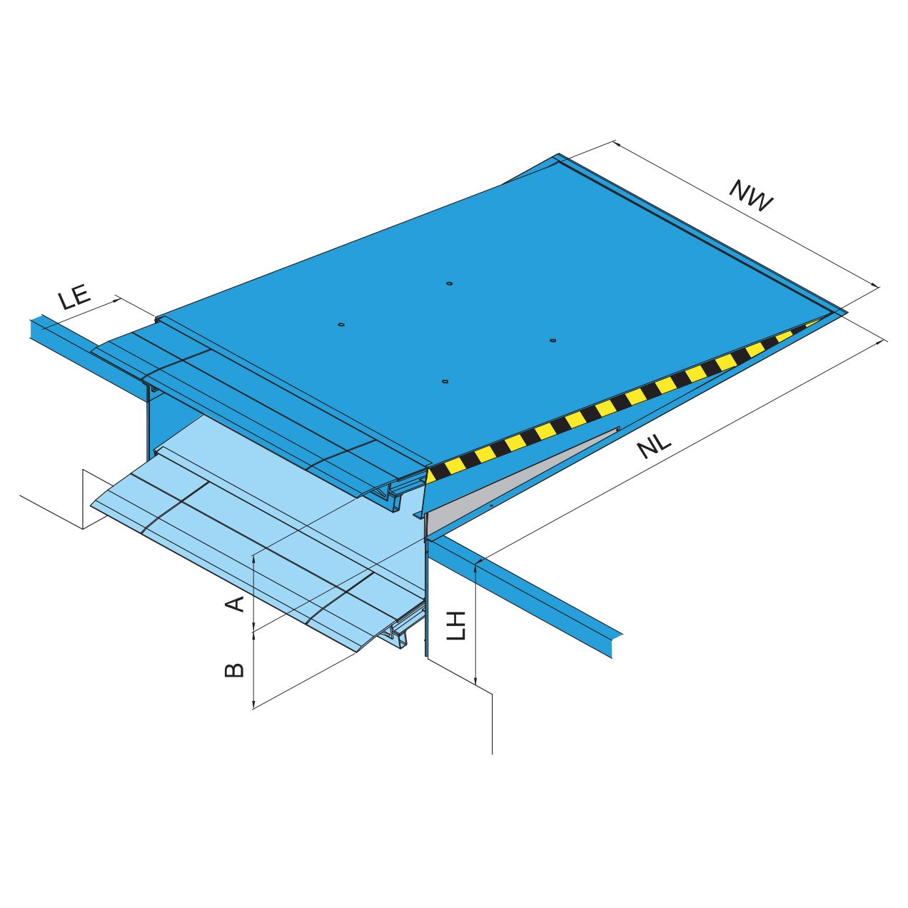 Hydraulic Dock Segmented Tel Lip