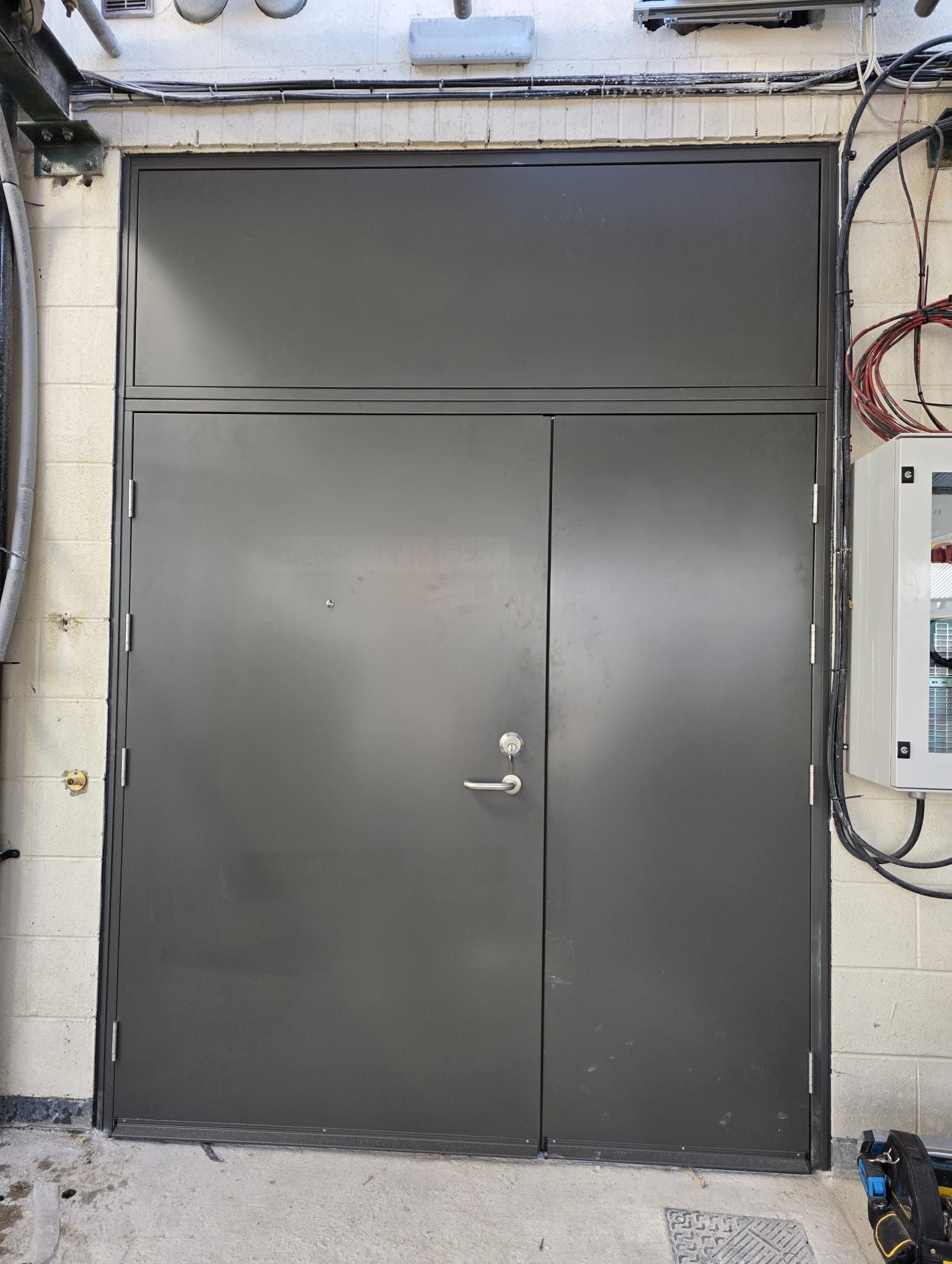 Recent Installation of 3No Secured By Design Steel Doors - NextGen Industrial Doors